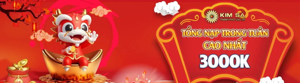 kimsa thưởng tổng nạp